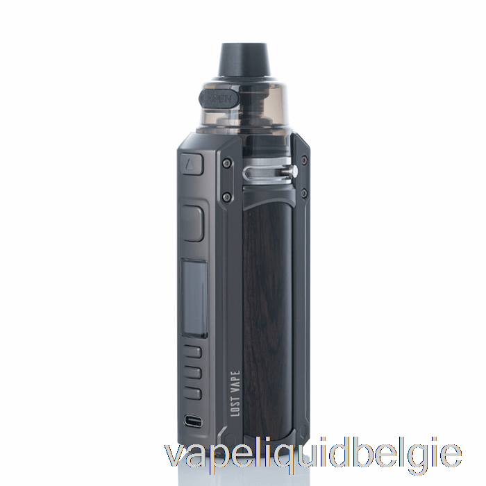 Vape Smaken Verloren Vape Ursa Quest 100w Pod Mod Kit Gunmetal / Ebbenhout